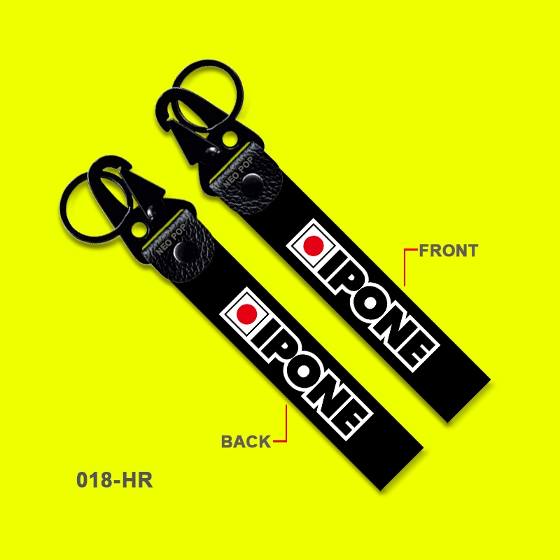 GANTUNGAN KUNCI PREMIUM IPONE KEYCHAIN SEPEDA MOTOR AKESORIS KEREN MEREK OLI SAMPING MESIN GARDAN GE