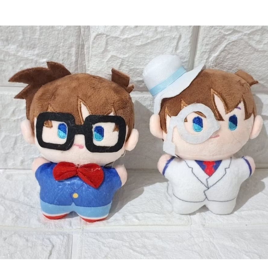 gantungan kunci boneka detektif conan edogawa kaito kids tokoh animasi kartun komik pengarang aoyama