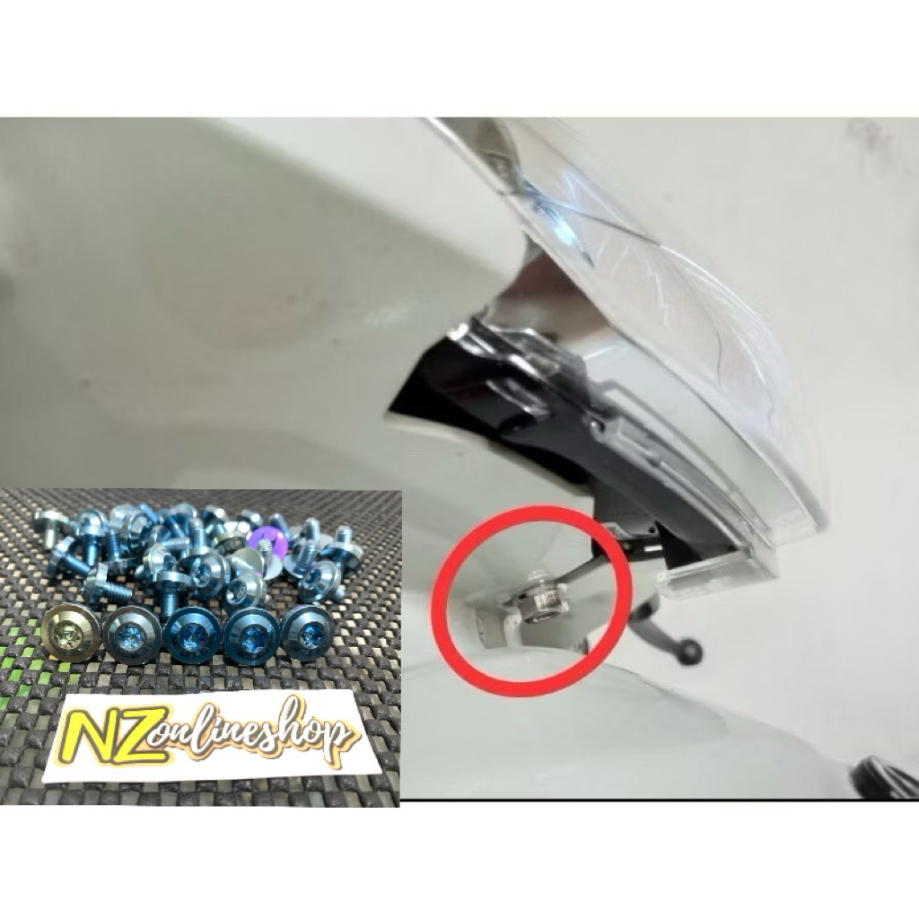 BAUT TITANIUM REFLEKTOR MIO SPORTY MIO SMILE