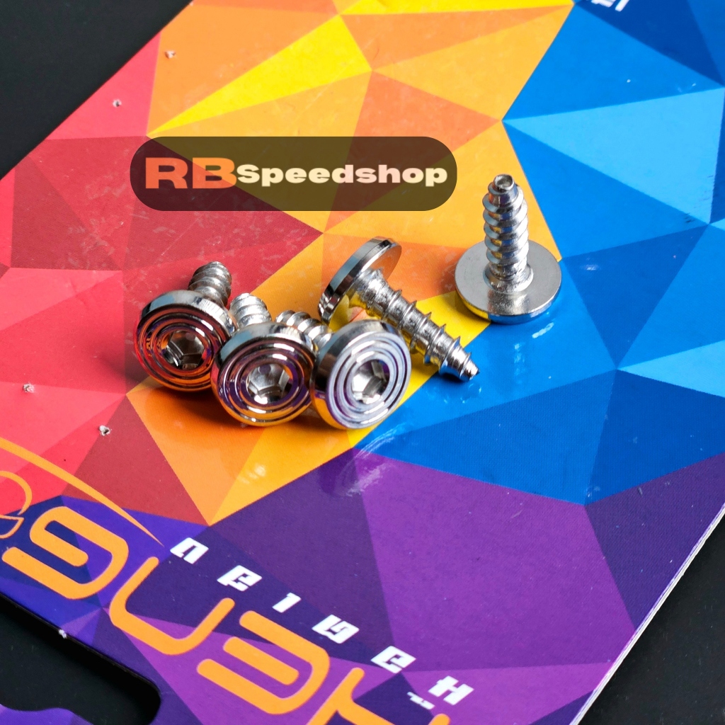 Baut Stainless Body yamaha model Spiral Original Heng Thailand