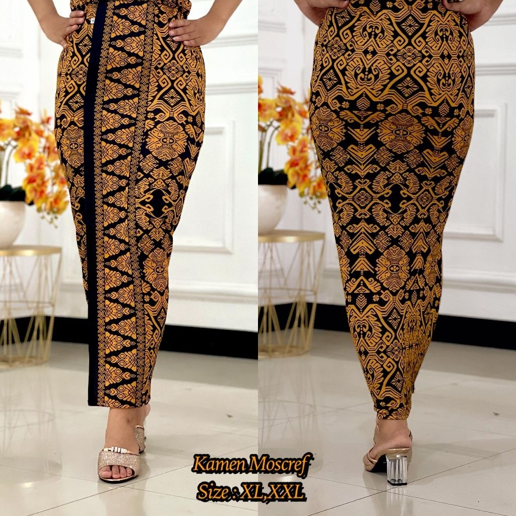 Kamen Jumbo rok Moscref Songket 2W/Kamen Bali/Kamen bali songket