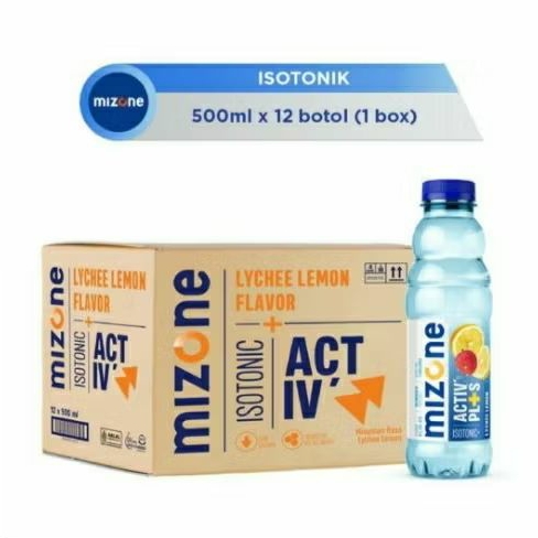 

Minuman Isotonik Activ Lychee Lemon 500 ml perkarton isi 12 Botol.