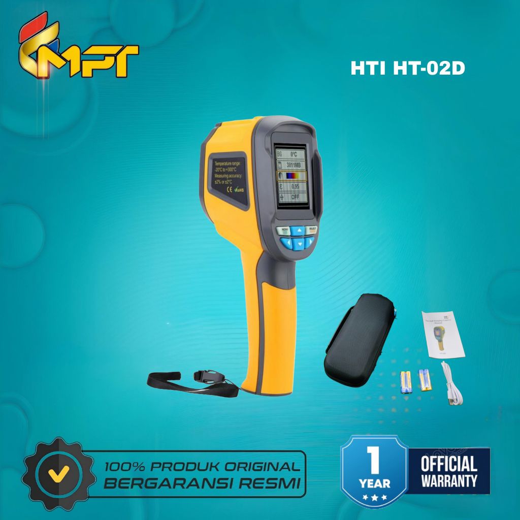 Thermal Camera HT-02D Imager Infrared Thermometer Imaging Gun HT02D