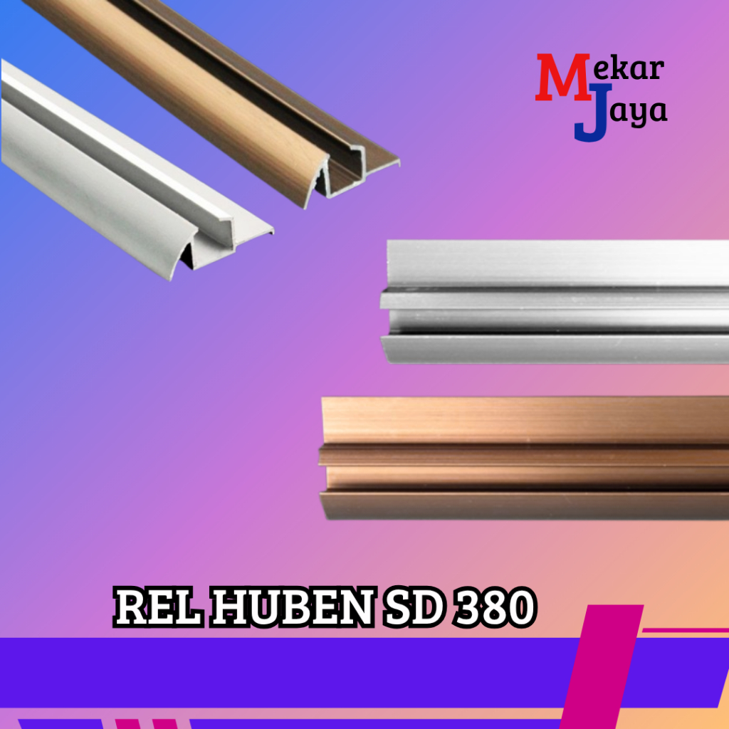 REL LEMARI/ REL PINTU LEMARI SLIDING/GESER SD 380