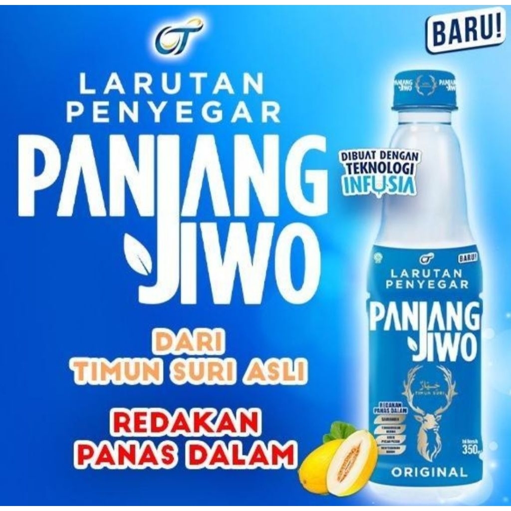 

Larutan Penyegar Panjang Jiwo Botol 350ml (2 Botol)