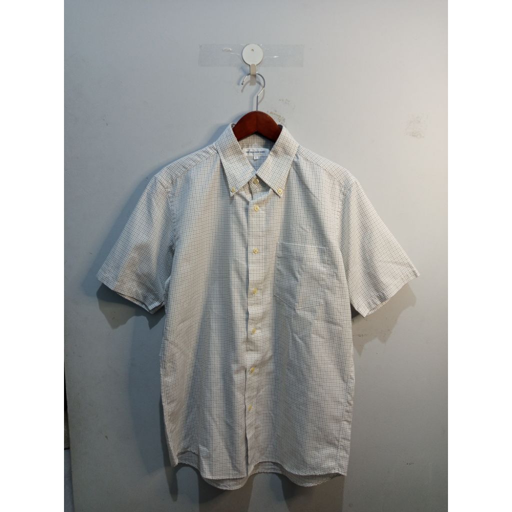 Uniqlo Kemeja Tangan Pendek Pria Original