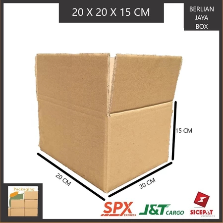 

KARDUS PACKING SINGGLE WALL UKURAN P20xL20xT15