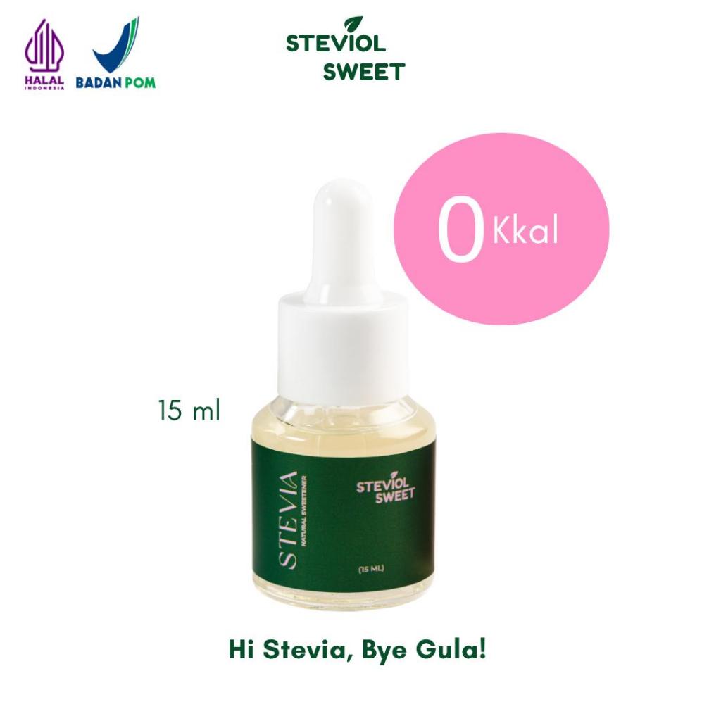 

Steviol Sweet Stevia Natural Sweetener 0 Calorie - Kemasan Hijau 15mL