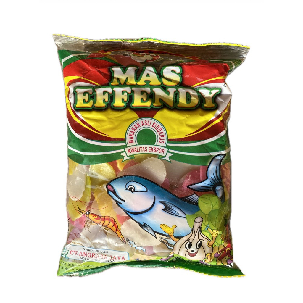 

KERUPUK EFFENDY LANGSUNG GORENG TANPA JEMUR 250 G rasa gurih kriuk