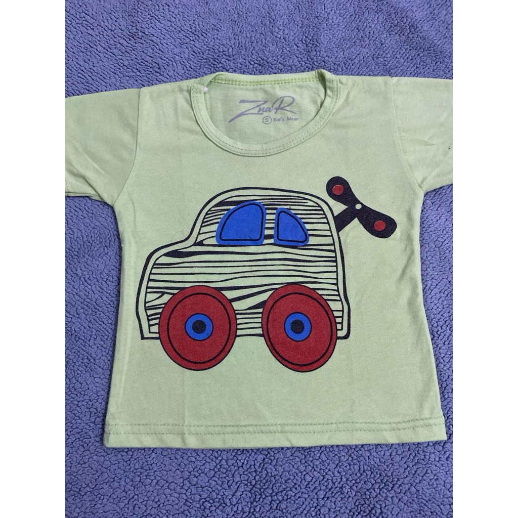 Kaos Anak Laki laki Mobil / preloved