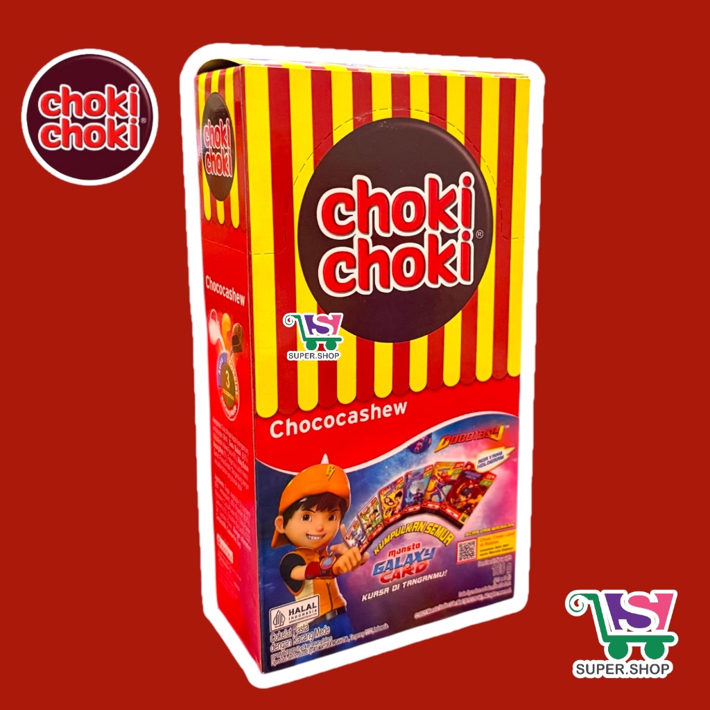 

CHOKI CHOKI Chococashew (isi 20pcs) Boboiboy Galaxy