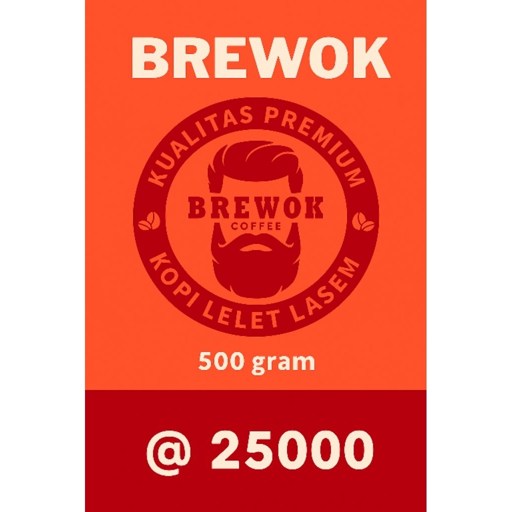 

PROMO FOR YOU | KOPI LELET LASEM | KOPI BREWOK | 500 GR | ASLI LASEM