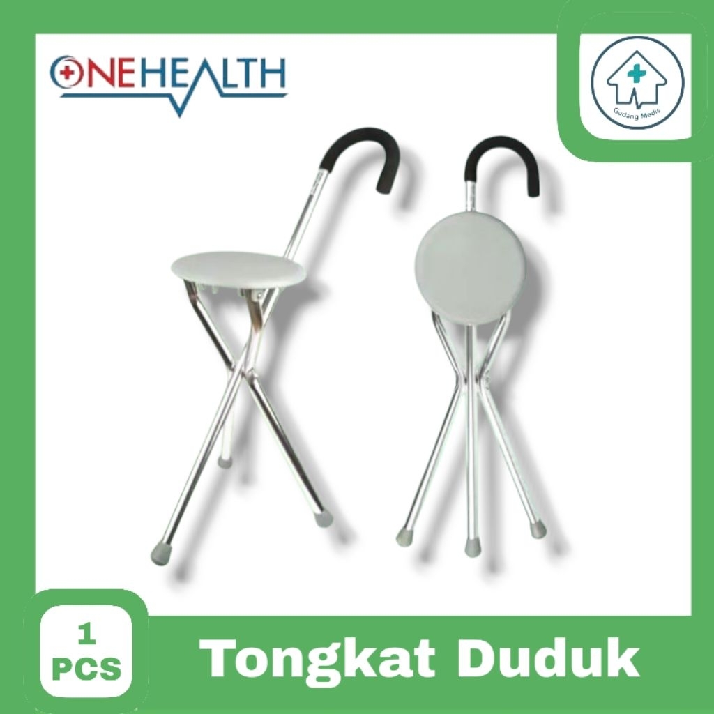 Tongkat Kursi  Tongkat Duduk  Tongkat Orang Tua Tongkat Duduk Lipat