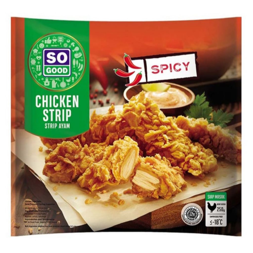 

So Good Spicy Chicken Strip 250gr