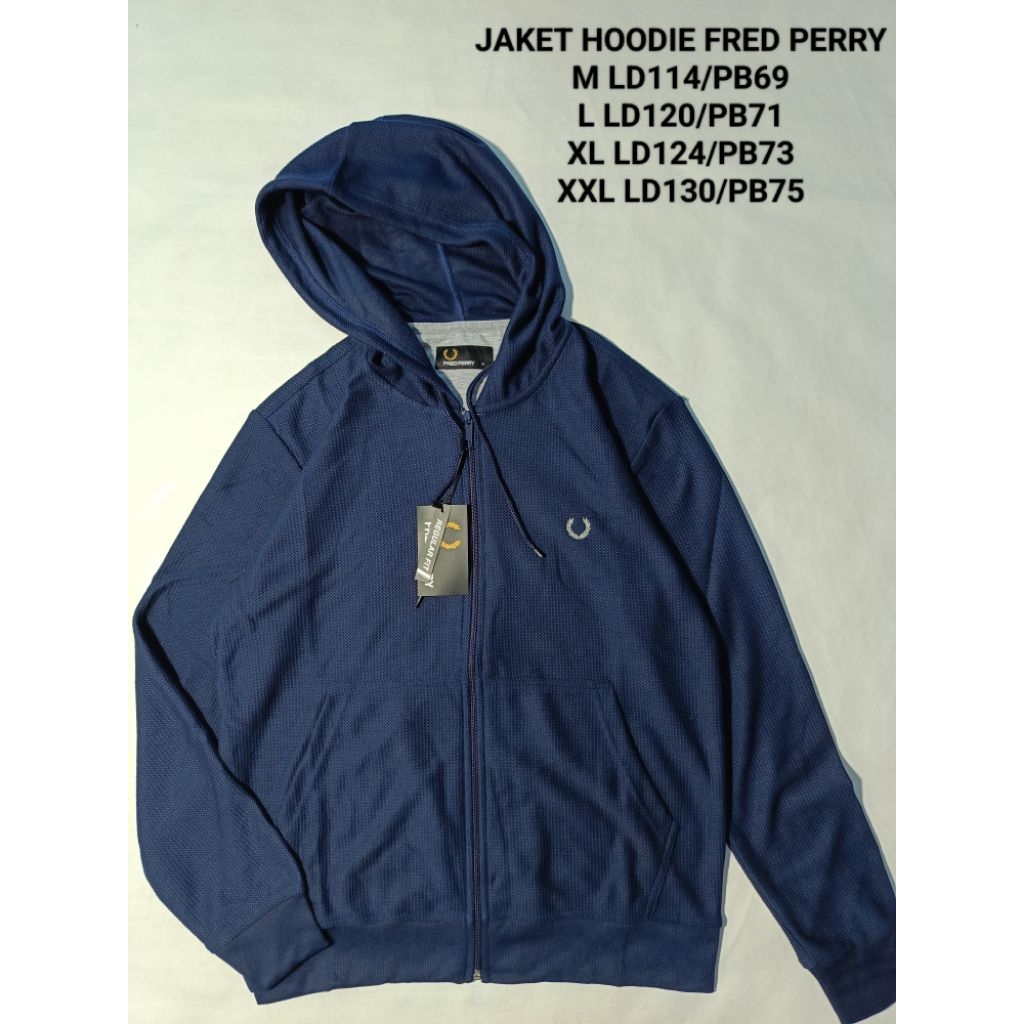 JAKET HOODIE FRED P*RRY