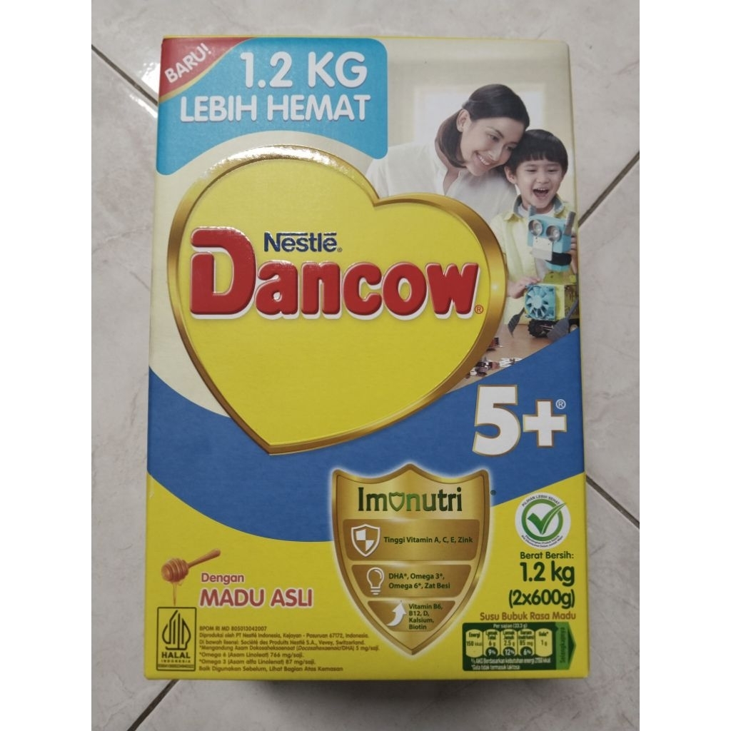 

Dancow 5+ Rasa Madu 1,2KG (TEBUSSS MURAHHH!!)