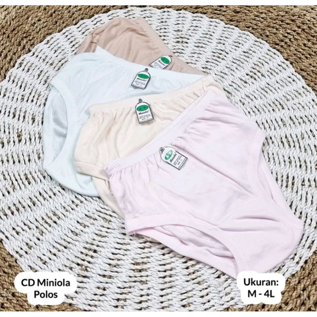 Miniola CD Wanita | Celana Dalam
Polos Wanita