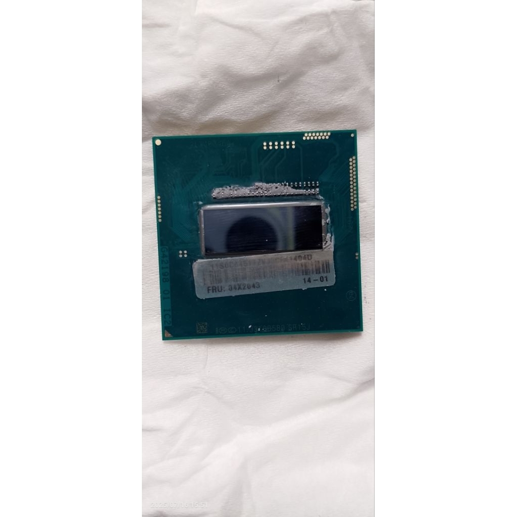 prosesor laptop core i7-4302MQ SR15J 2.2ghz up to 3.2ghz