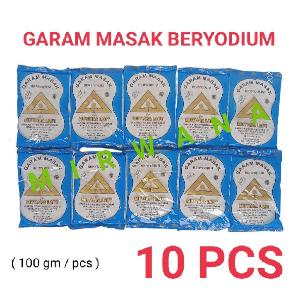 

(10pcs) garam masak halus beryodium dan berkualitas