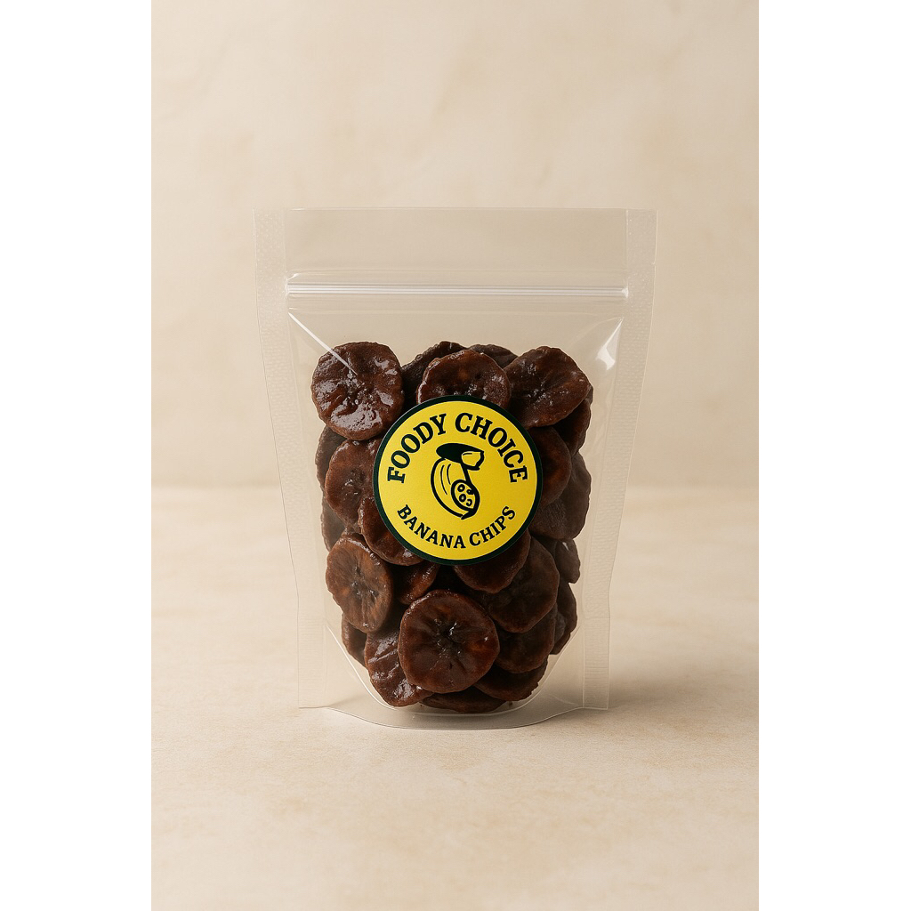 

KERIPIK PISANG RASA COKELAT (50gr)