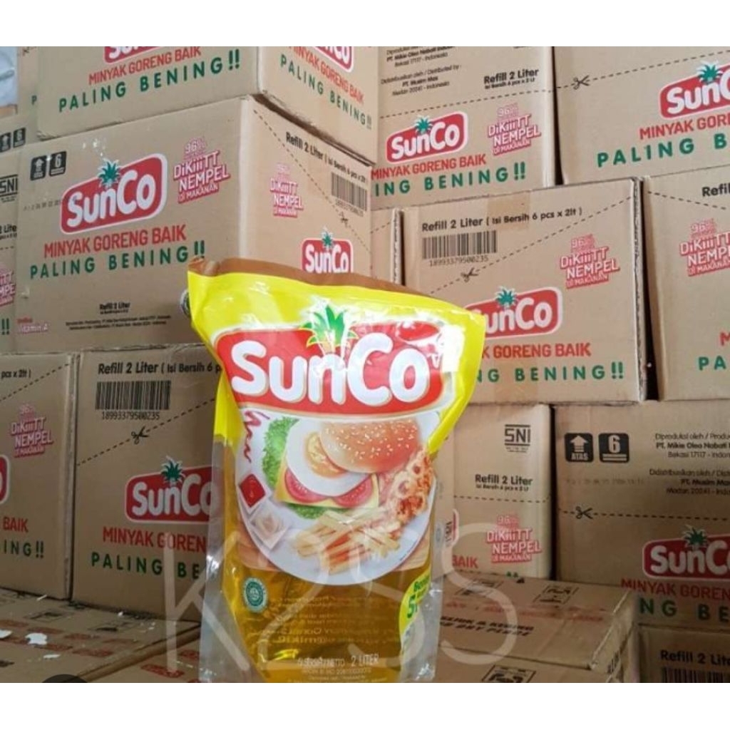 

MINYAK SUNCO 2L ( 1 KARTON ISI 6 )