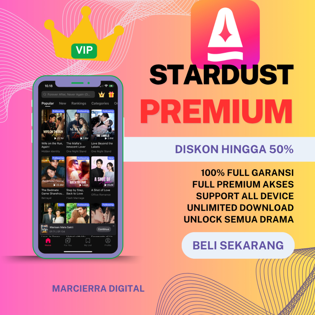 VIRAL Software Stardust Tv Premium Dengan Akun Otomatis - Recommended