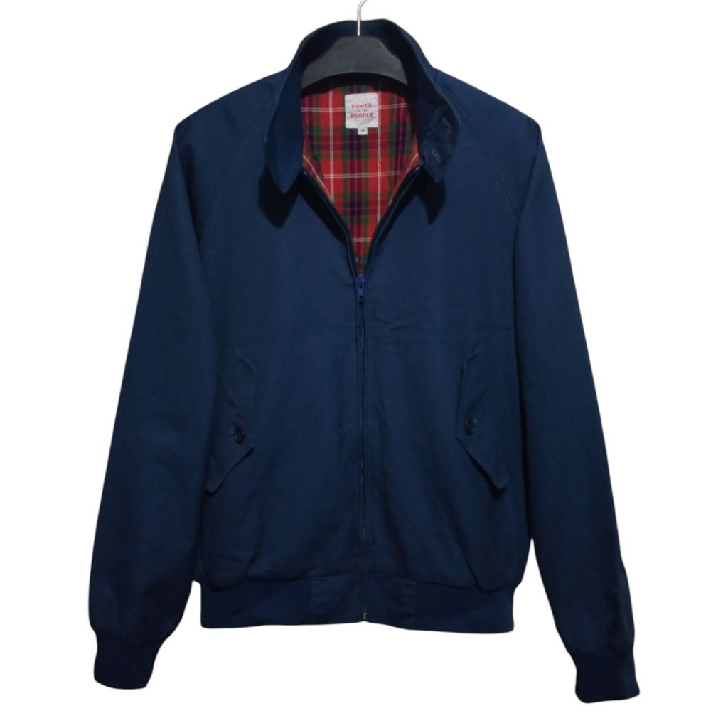 POWER To The PEOPLE Vintage Canvas Harington Jacket Japan made