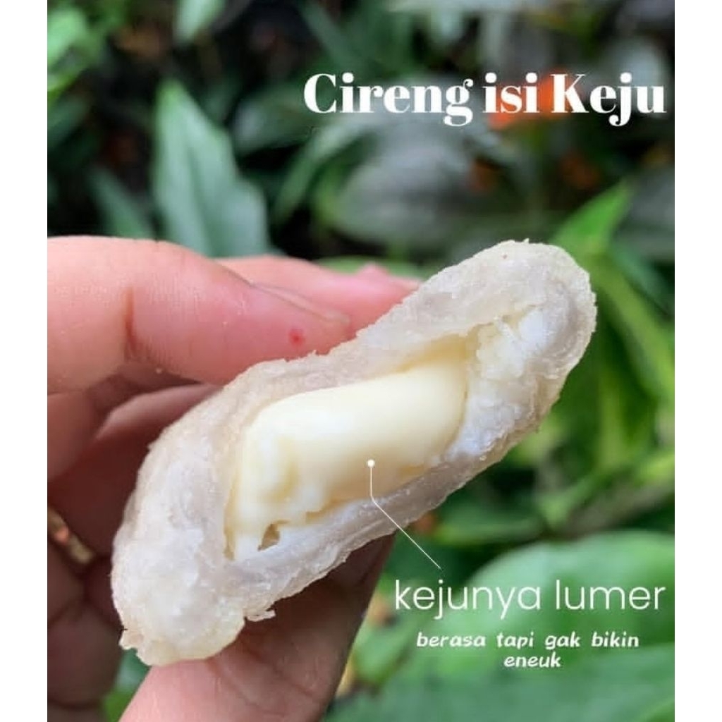 

cireng isi mozarella || isi 5pcs, homemade || frozen food kemasan vacum sealer