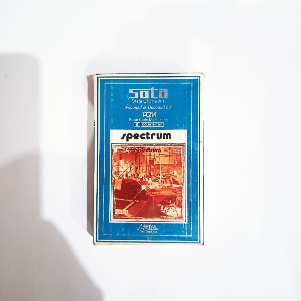 Kaset pita SOTA State Of The Art "Spectrum" pita jenis metal