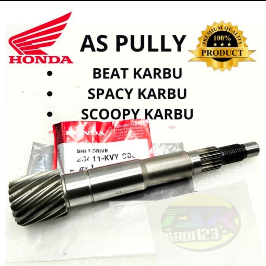 AS PULLY BEAT KARBU SPACY KARBU, SCOOPY KARBU ORIGINAL