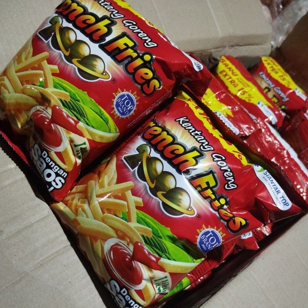 

CIKI KENTANG FRENCH FRESH 10PCS 23GR