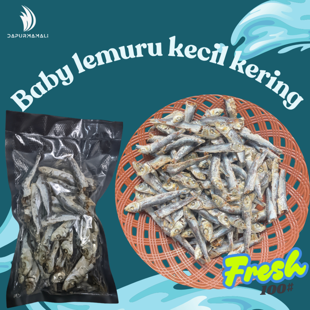 

Ikan Asin Baby Lemuru Kering 125gr-1kg