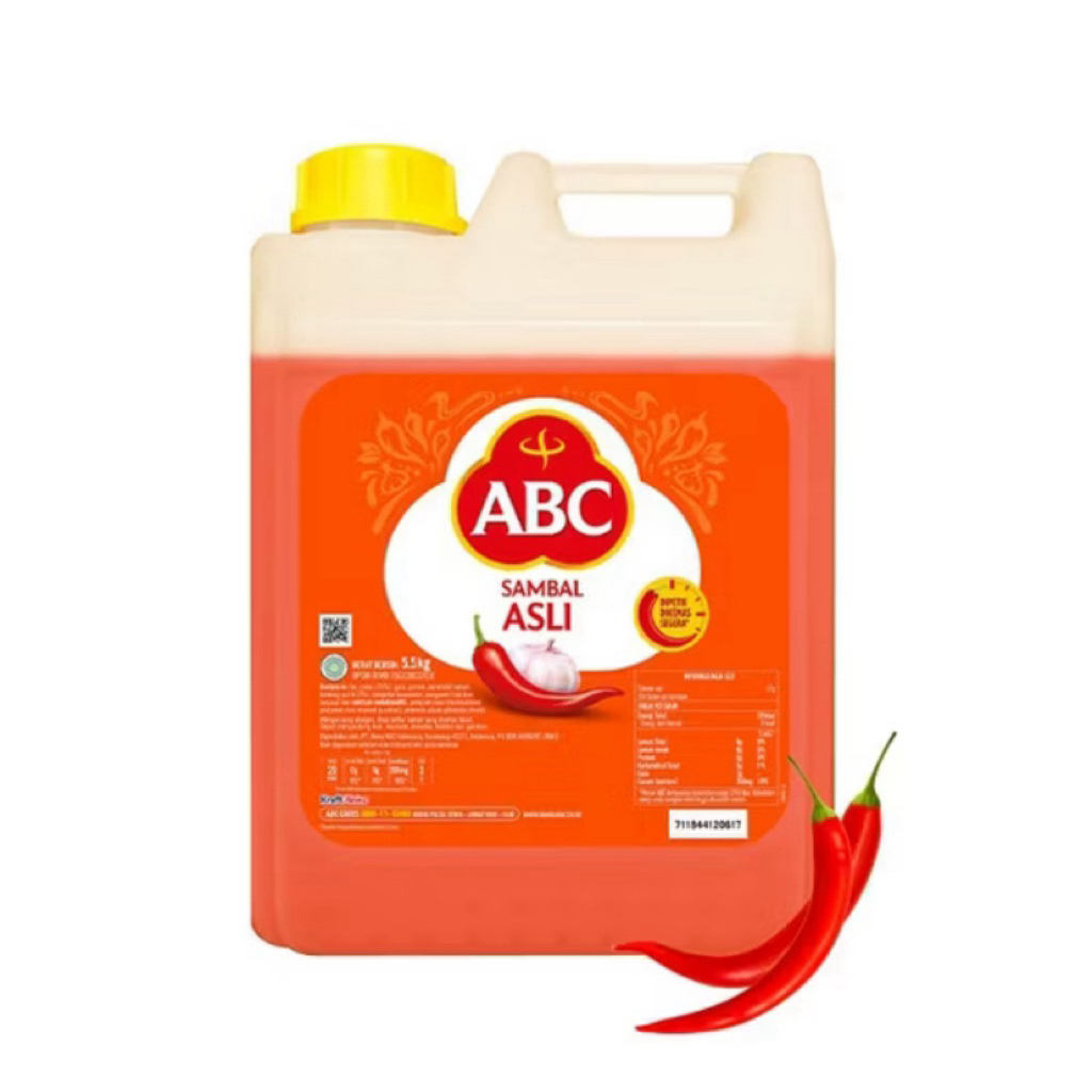 

ABC Sambal Asli 5,5kg – Pedas Mantap untuk Usaha Kuliner!