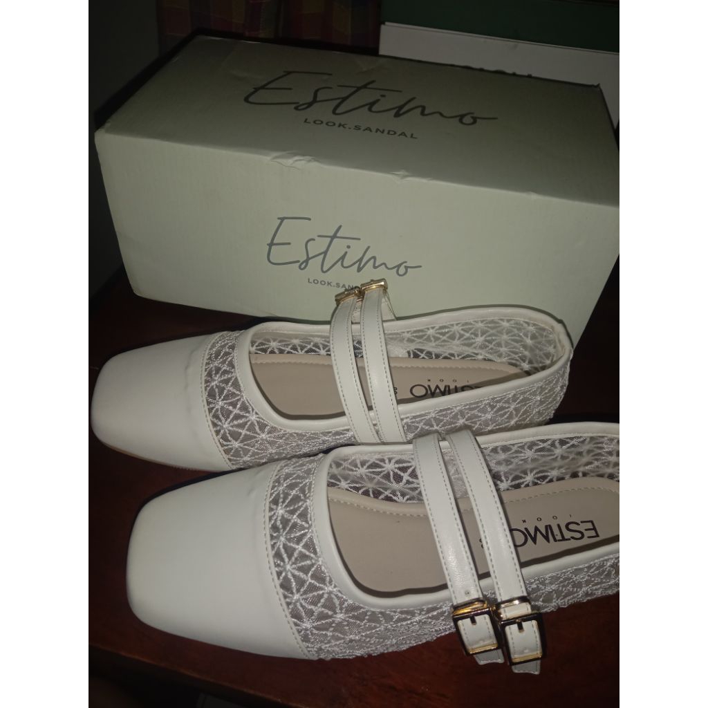 Estimo - Valvia Flatshoes Wanita Sandal Flatshoes Wanita