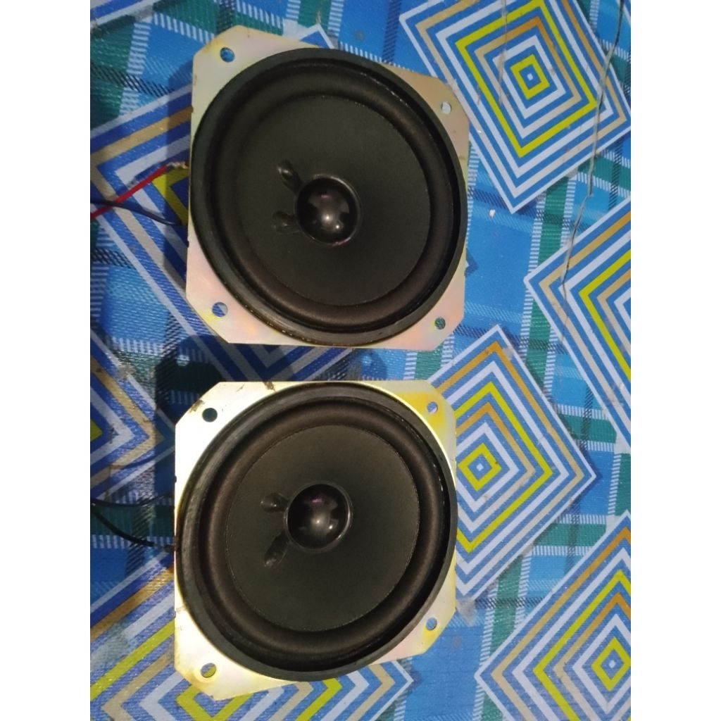 Sepasang Speaker Sub Tv Polytron / Speaker 4 inch / Speaker Subwoofer