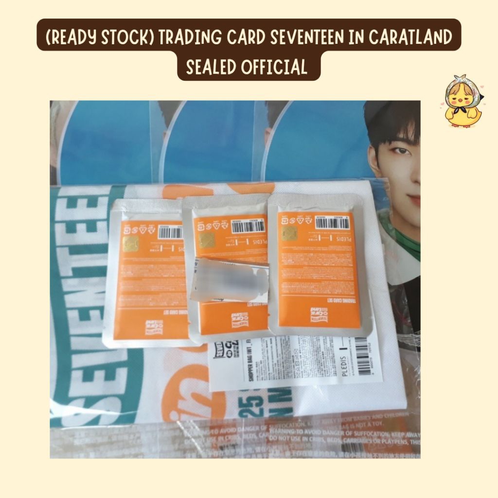 (READY STOCK) TRADING CARD SEVENTEEN IN CARATLAND 2025 SEALED OFFICIAL