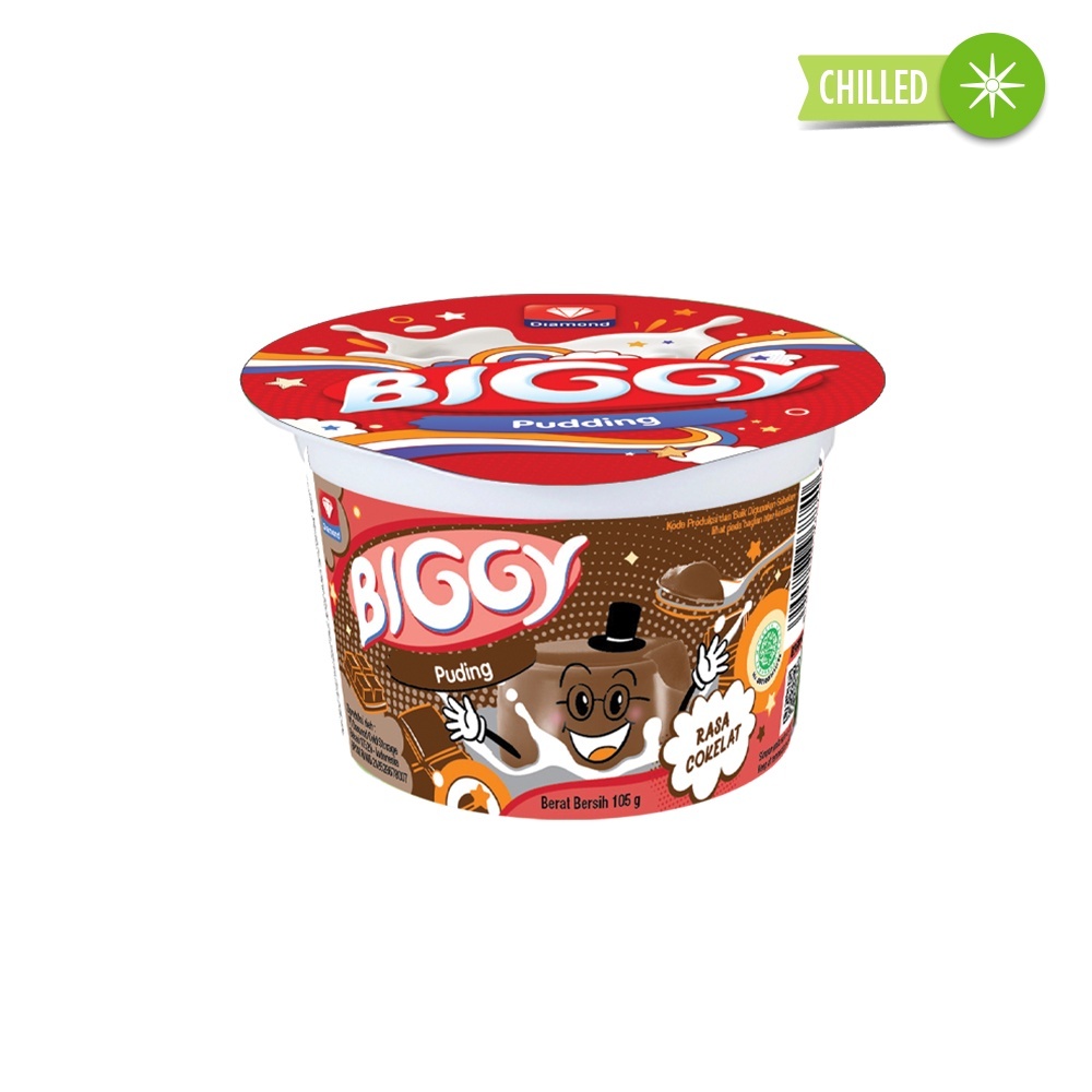 

[oddsolshop] pekanbaru/Biggy Pudding Chocolate 105GR Puding Cokelat Coklat Snack Dessert