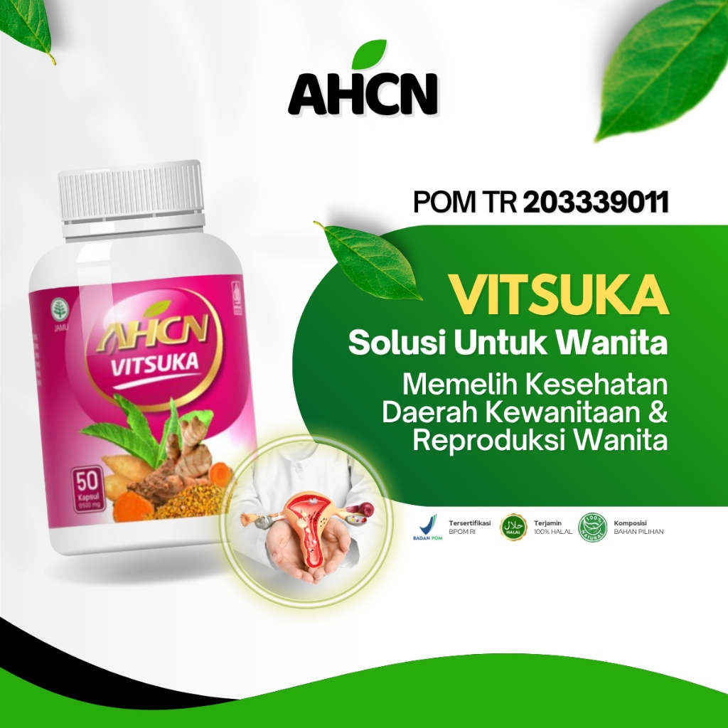 AHCN Vitsuka Obat Herbal Keputihan BPOM