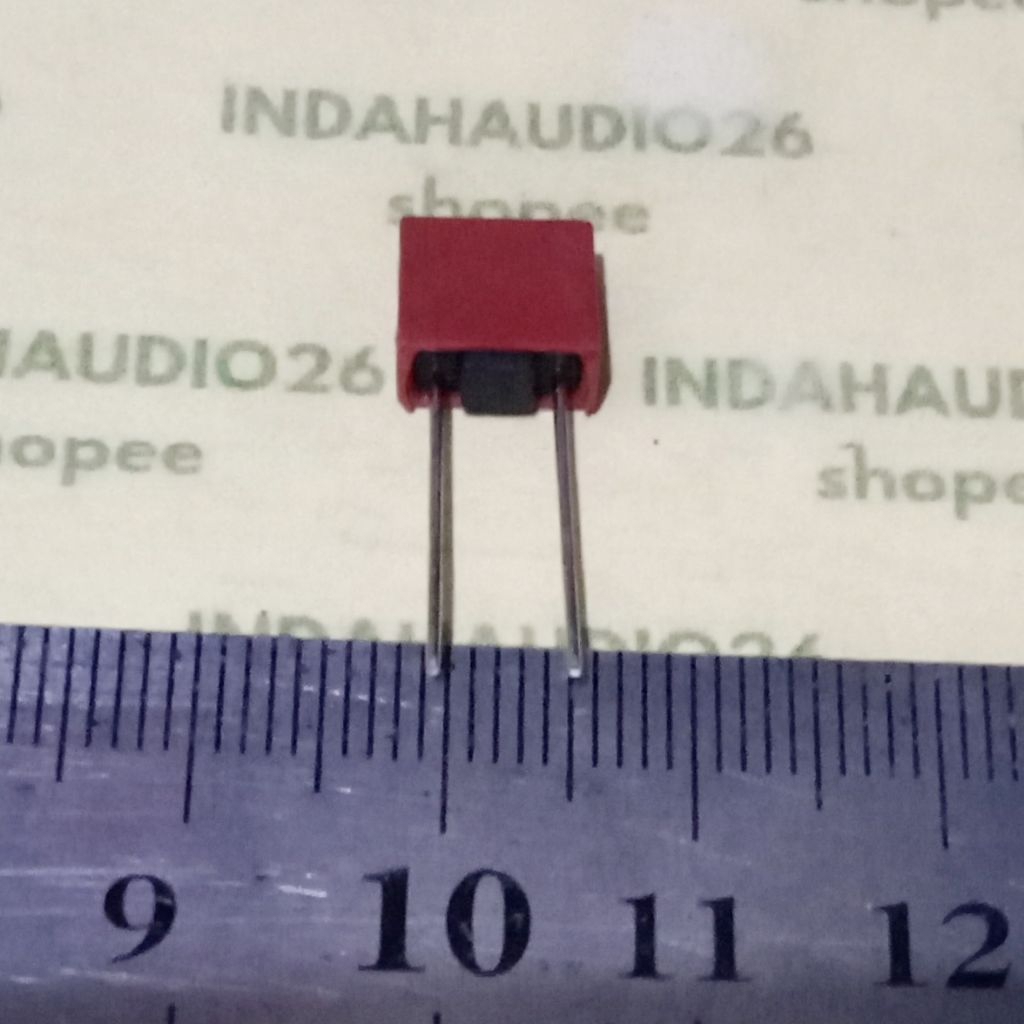 T2A 250v fuse kotak merah sekring  2A  250v sekering jarak kaki 5mm 2 amper  T2A 250v red