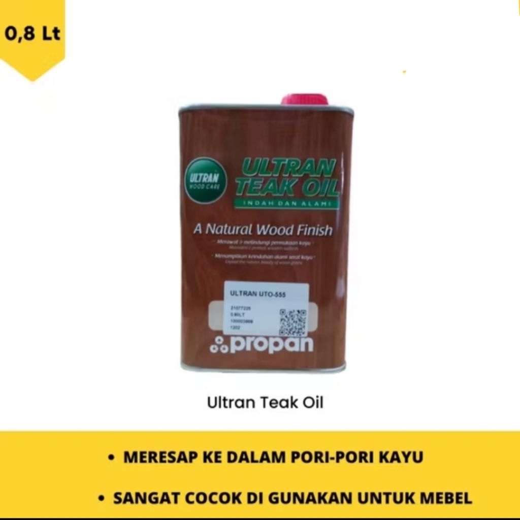 

Ultran Teak Oil 0.8 Liter 555