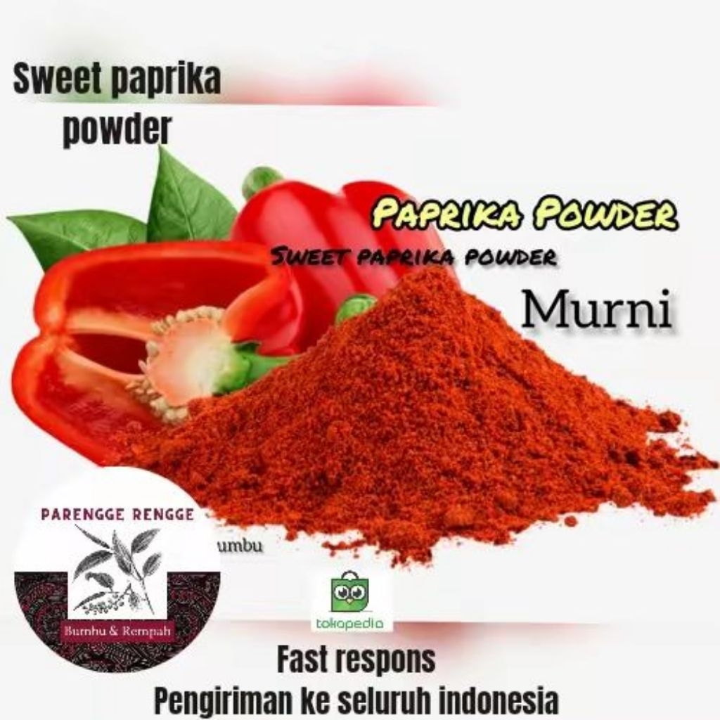 

Sweet paprika powder / paprika bubuk 100%asli