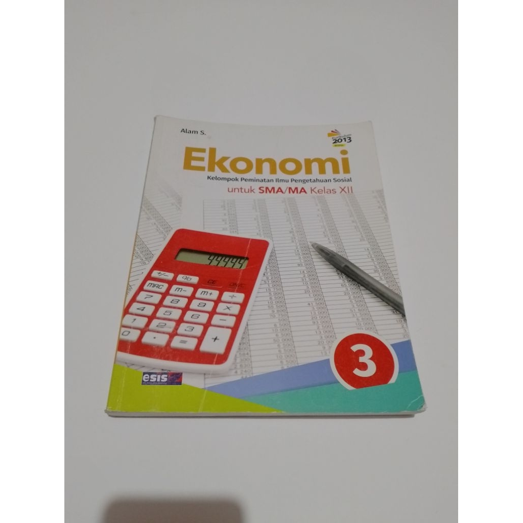 buku original - ekonomi untuk SMA kelas 12 K 2013 esis