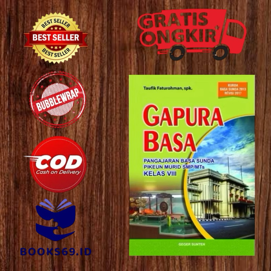 BUKU BAHASA SUNDA : GAPURA BASA KELAS 8