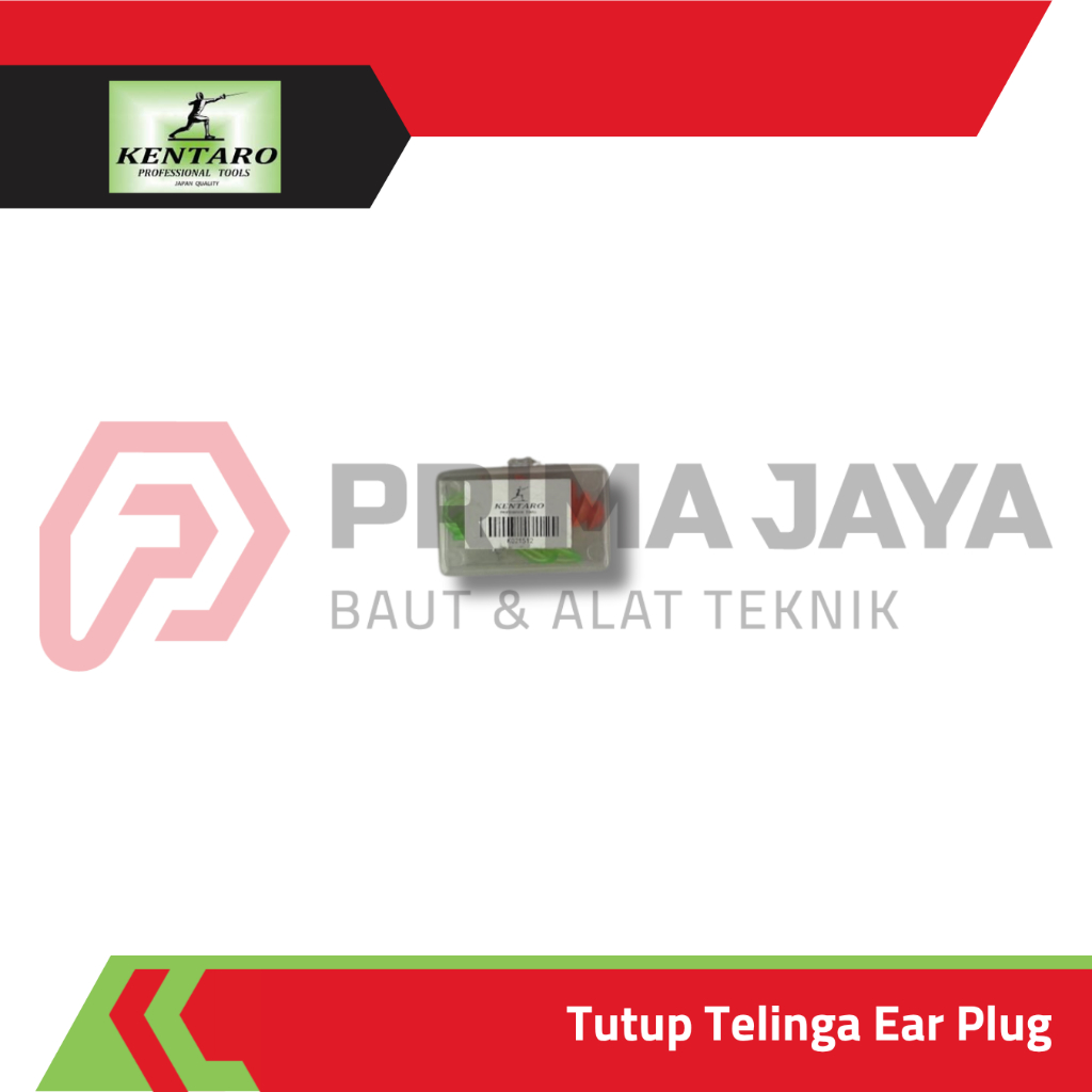 TUTUP TELINGA / EAR PLUG / PENYUMBAT TELINGA KENTARO UNTUK LAS GERINDA TIDUR