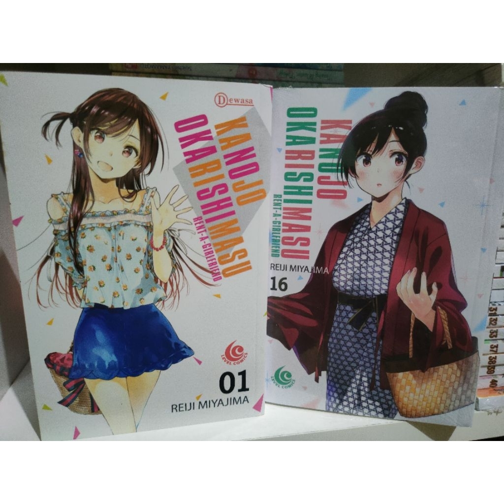 Komik Kanojo Okarishimasu Rent-A-Girlfriend Set 1-16
