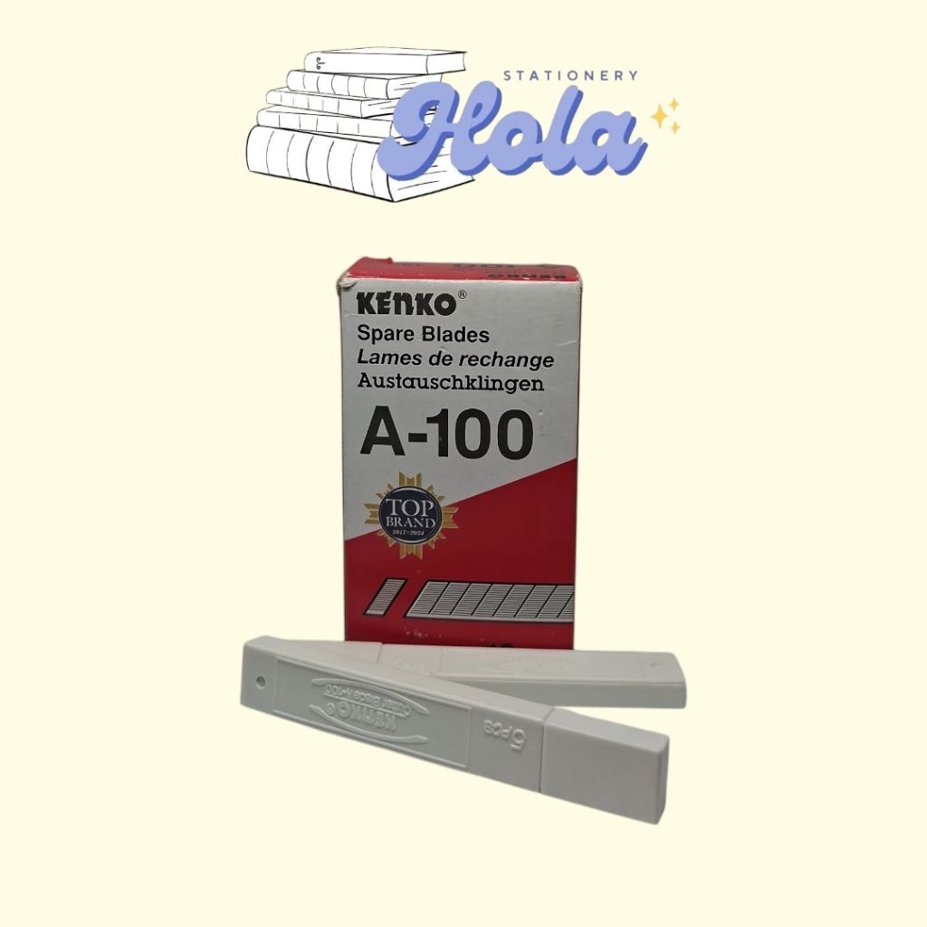 

KENKO CUTTER BLADE A-100 | REFILL CUTTER | ISI CUTTER KECIL