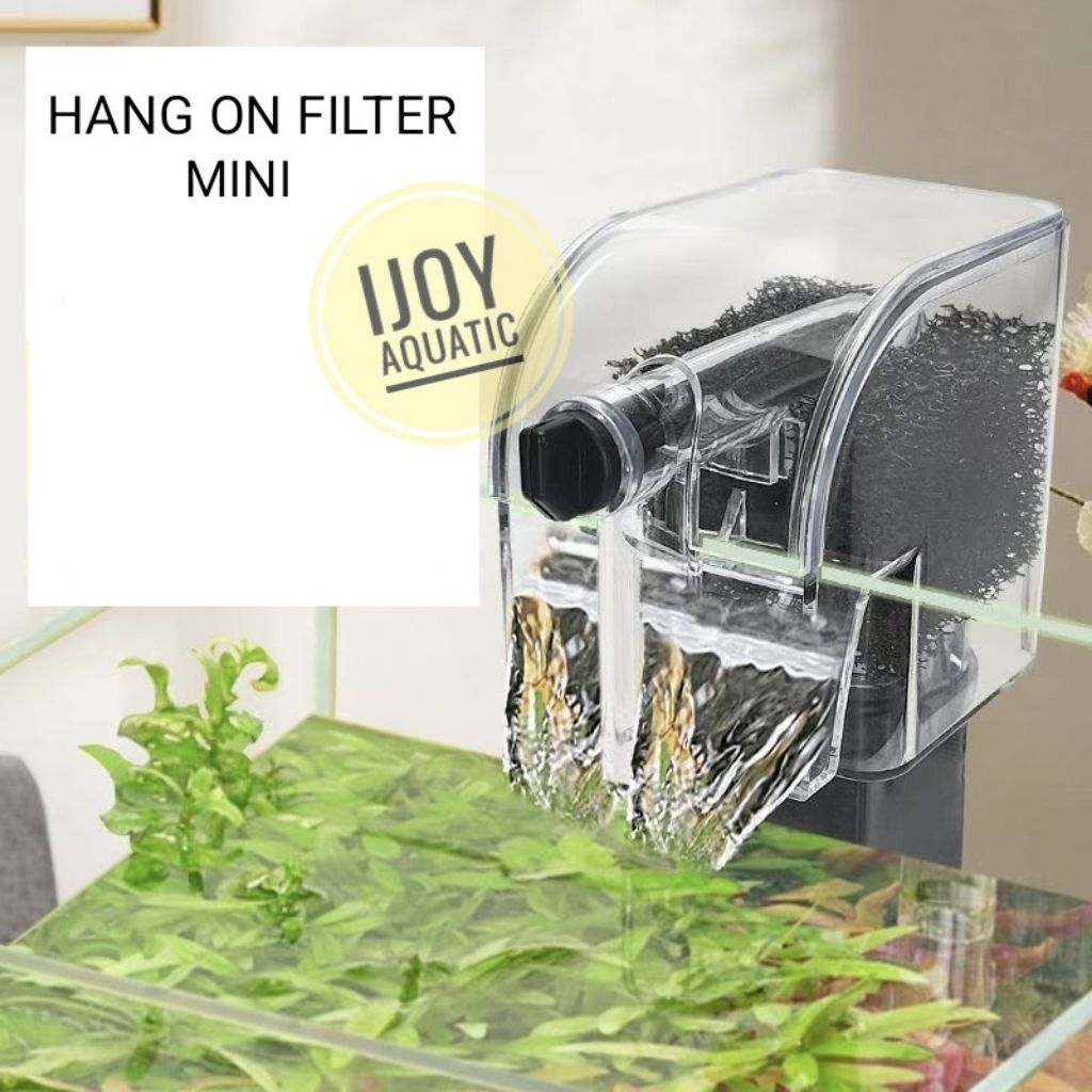 HANG ON FILTER MINI 06S filter gantung akuarium aquascape
