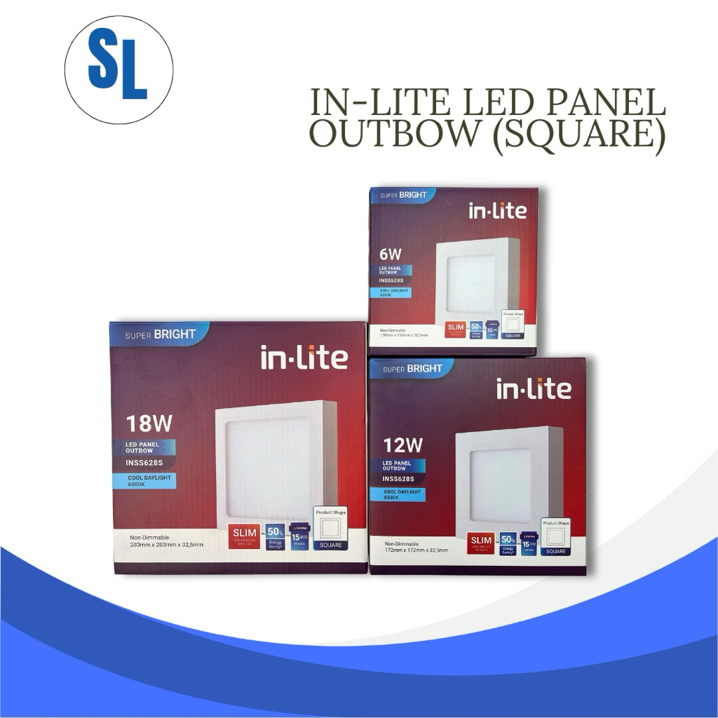 Downlight Outbow INLITE Kotak INSS628S
