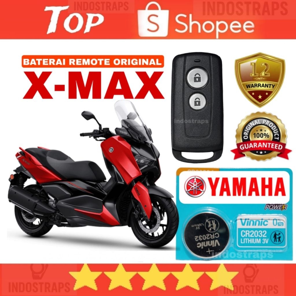 Baterai remote X-max xmax Asli bergaransi yamaha Xmax