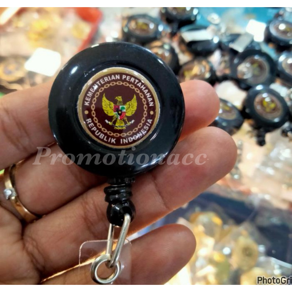 

Yoyo Gantungan ID Card Name Tag YOYO / Yoyo Logo Kementerian Pertahanan KEMHAN Satuan PREMIUM